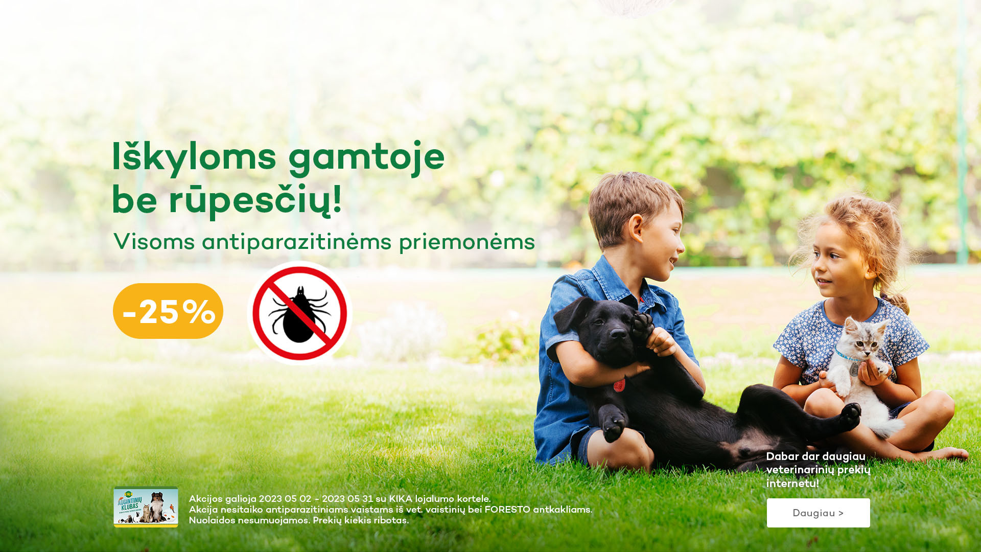 KIKA - Antiparazitinės priemonės