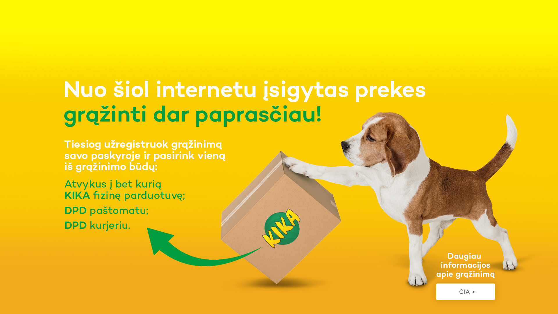 KIKA - Grąžinimo modulis