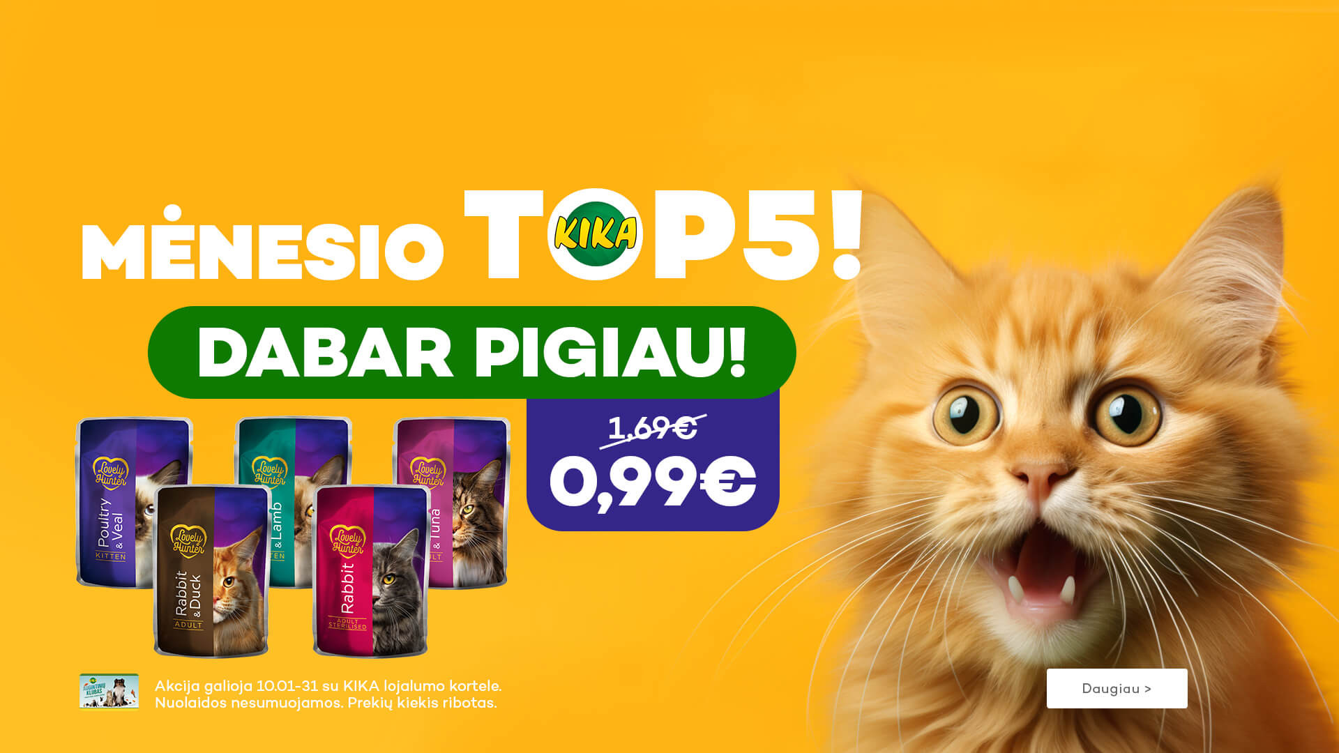 KIKA - TOP 5 konservai