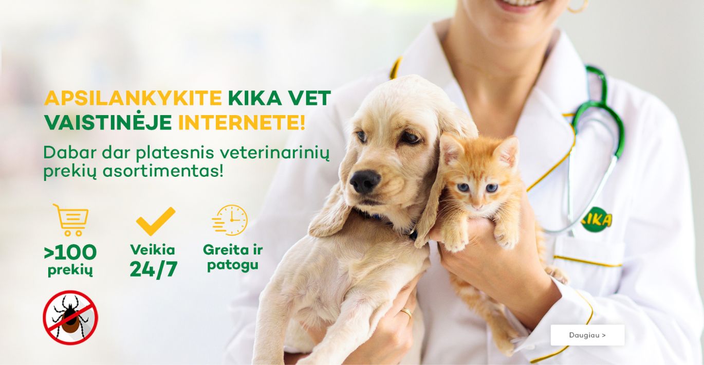 Veterinarijos vaistinė internetu – greita ir patogu!