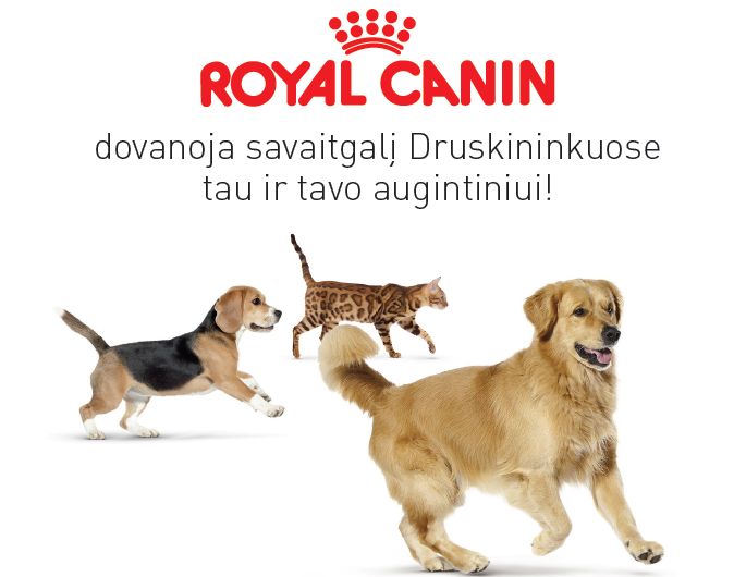 Laimėkite savaitgalį Druskininkuose su augintiniu!