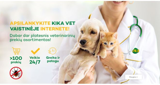 Veterinarijos vaistinė internetu – greita ir patogu!