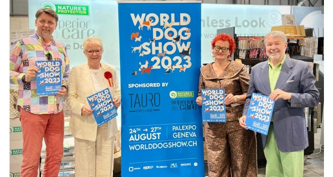 Tauro Pro Line and Nature’s Protection became the main sponsors of the World Dog Show 2023