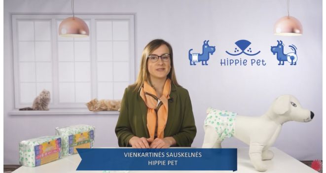 Vienkartinės sauskelnės šunims? Taip, žinoma!