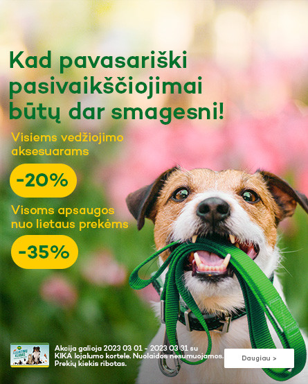KIKA - Vedžiojimo aksesuarai ir rūbai