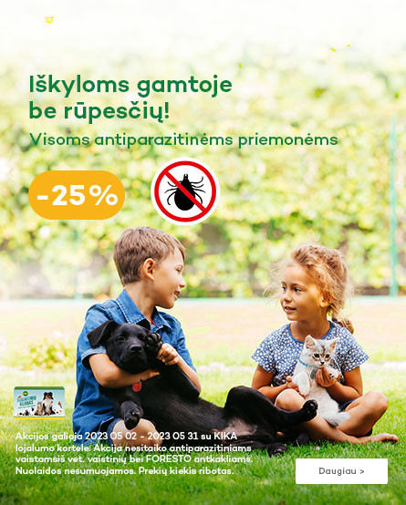 KIKA - Antiparazitinės priemonės