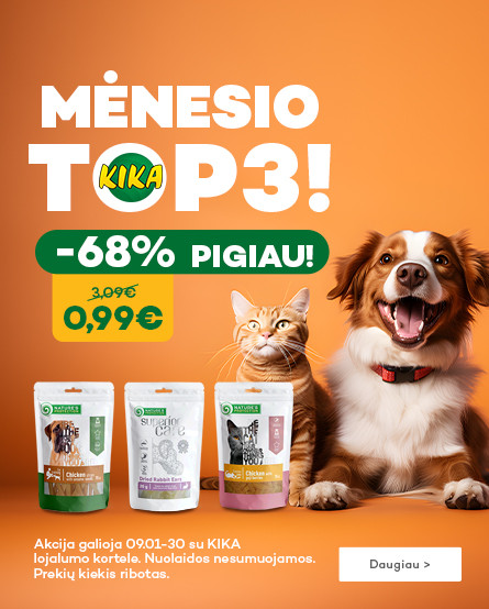 KIKA - Mėnesio TOP skanėstai