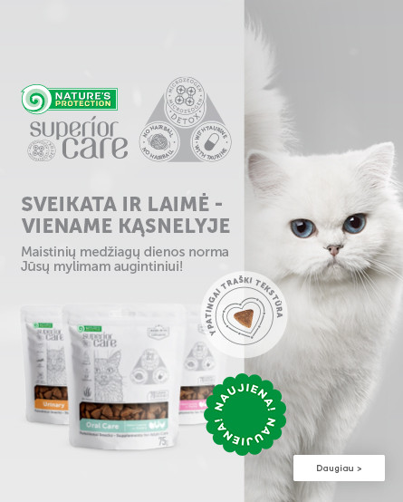 KIKA - nauji kačių skanėstai