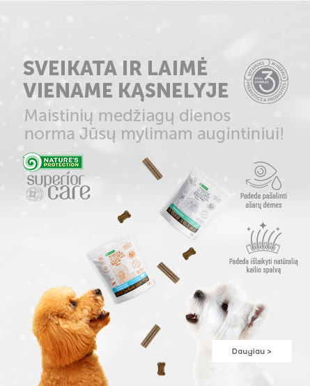 KIKA - nauji NP SC šunų skanėstai