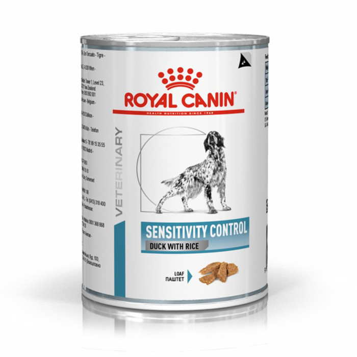 ROYAL CANIN VD Dog Sensitivity Duck  šunų konservuotas pašaras 