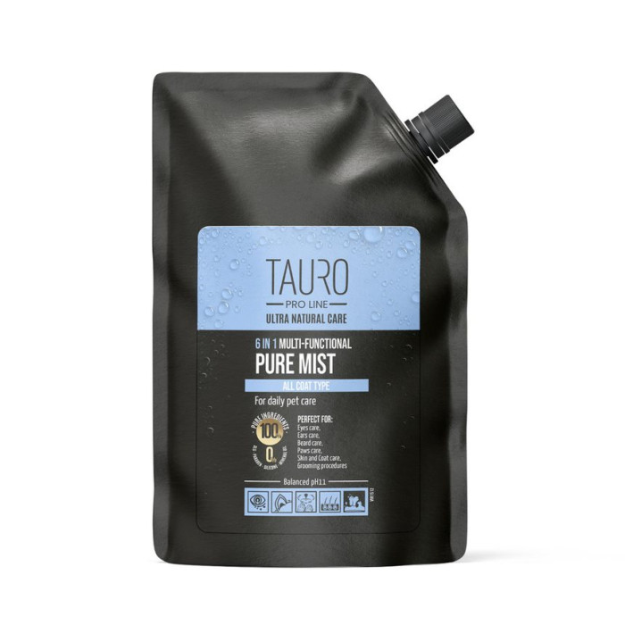 TAURO PRO LINE Ultra Natural Care 6in1 Pure Mist, daugiafunkcinė priemonė kasdienei kūno priežiūrai 
