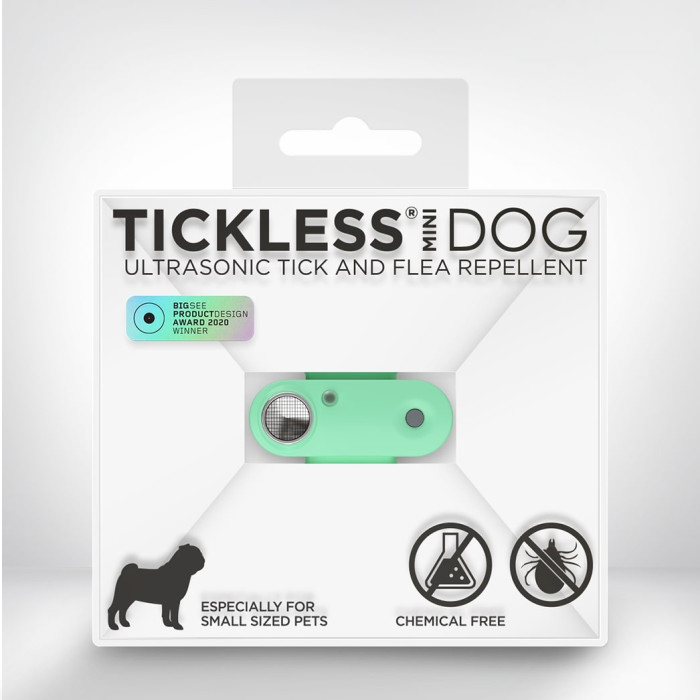 TICKLESS MINI Dog Ultragarsinis šunų pakabukas nuo erkių ir blusų  