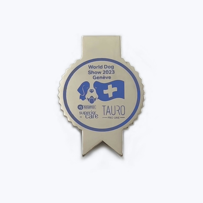 WORLD DOG SHOW ženkliukas-kortelės laikiklis 