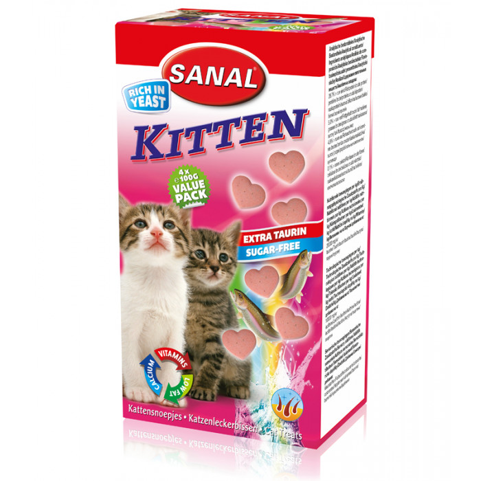 SANAL Cat Kitten Pašaro priedas jaunoms katėms 