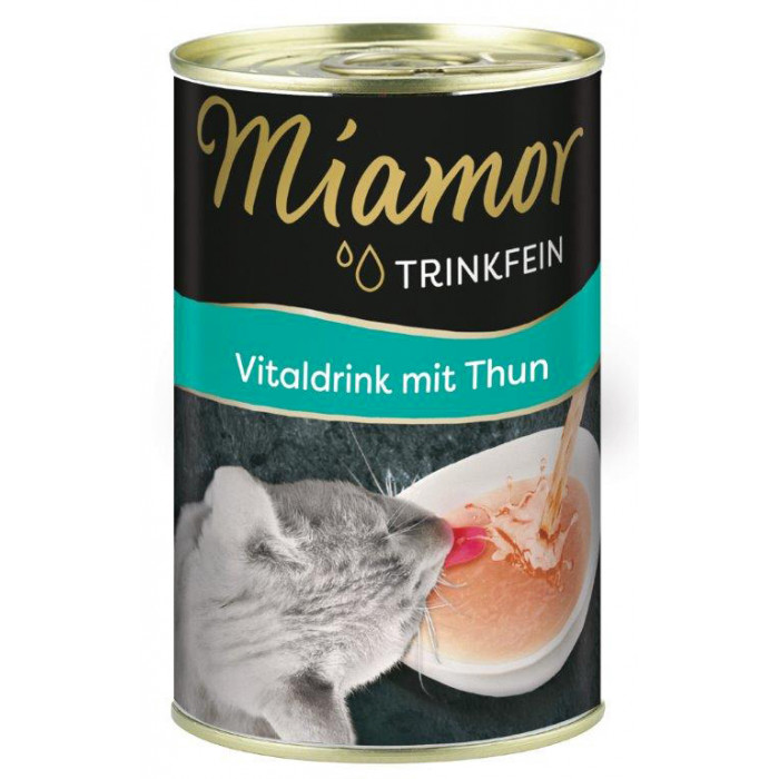FINNERN MIAMOR Trinkfein Vitaldrink suaugusių kačių pašaro papildas - gėrimas su tunu 