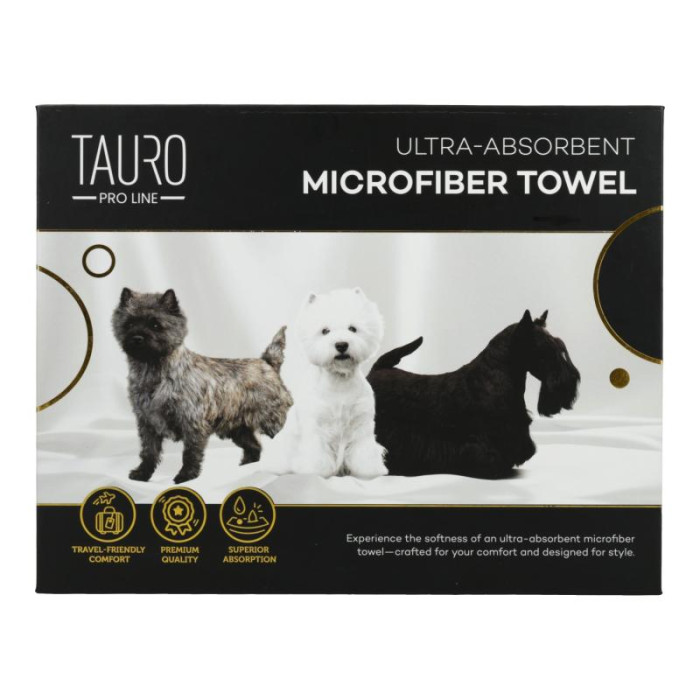 TAURO PRO LINE mikropluošto rankšluostis, itin gerai sugeriantis drėgmę 