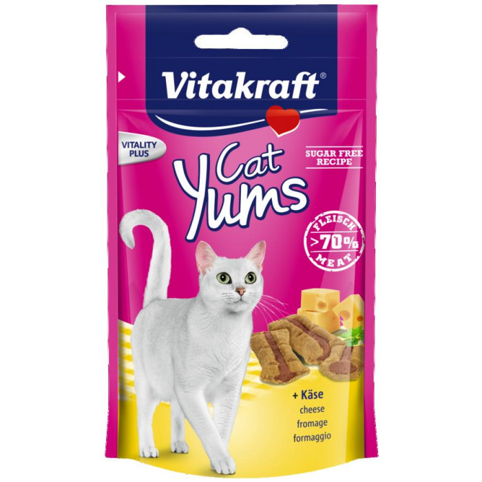 VITAKRAFT Cat Yums Skanėstas su sūriu 