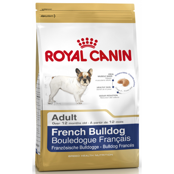 ROYAL CANIN prancūzų buldogų veislės suaugusių šunų sausas pašaras 