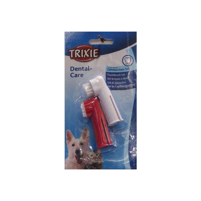 TRIXIE Šepetukai-antpirščiai dantims valyti 