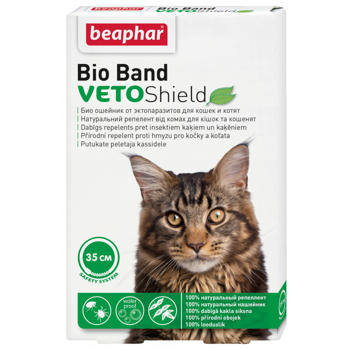 BEAPHAR Bio-band Plius kačių antiparazitinis antkaklis 
