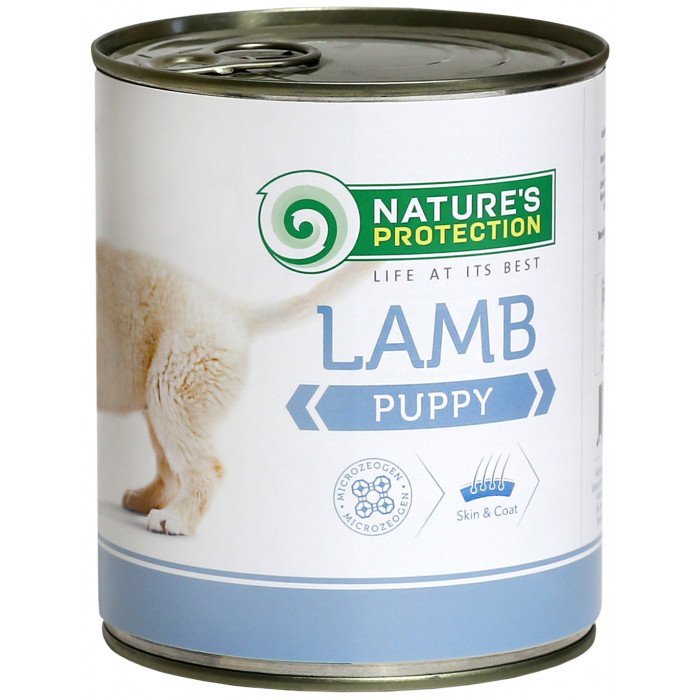 NATURE'S PROTECTION Puppy Lamb Konservuotas pašaras šunims 