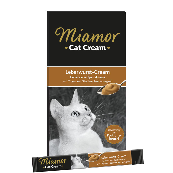 FINNERN MIAMOR Leberwurst-Cream Skysti skanėstai katėms 