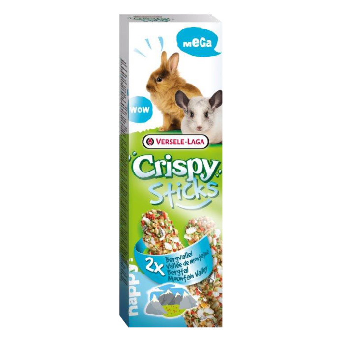VERSELE LAGA Crispy triušių ir šinšilų gardėsiai 