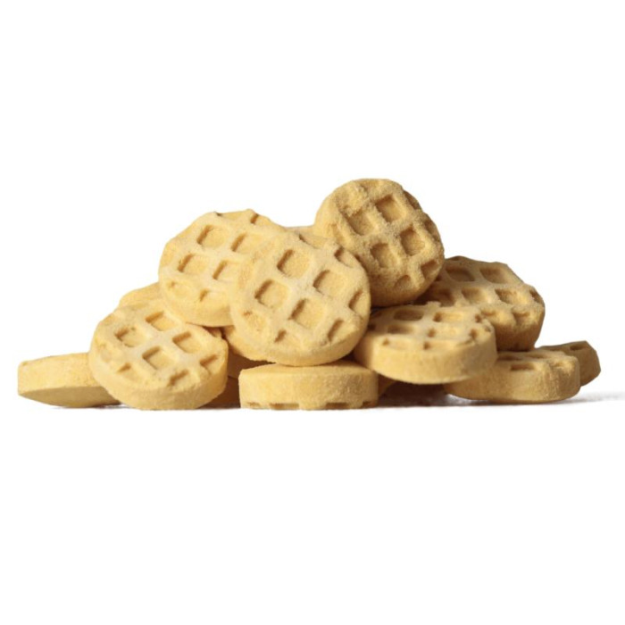 RANOVA Wafle kačių pašaro papildas - skanėstai, liofilizuotas, vaflių formos, įvairių skonių 