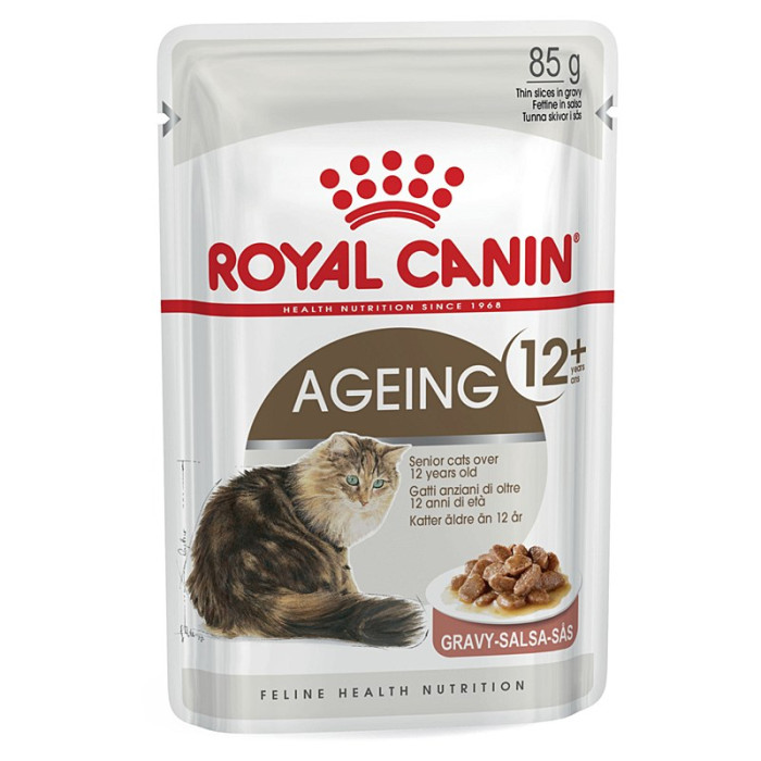 ROYAL CANIN Ageing +12 kačių konservuotas pašaras 