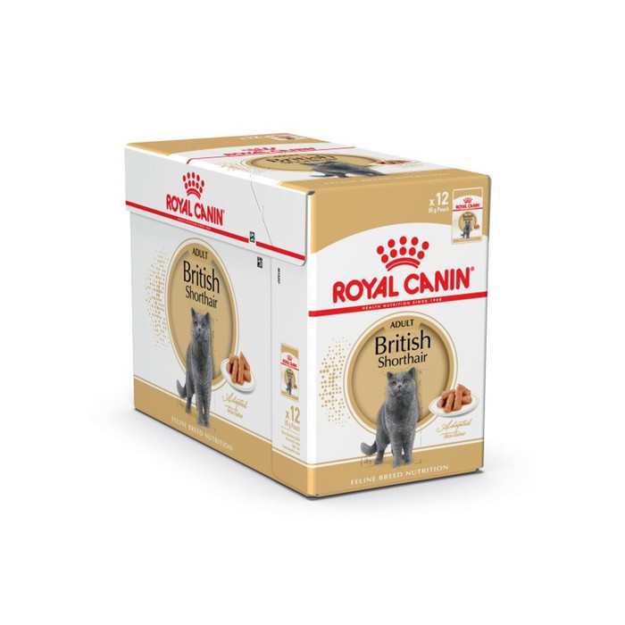 ROYAL CANIN British Shorthair, suaugusių kačių konservuotas pašaras 