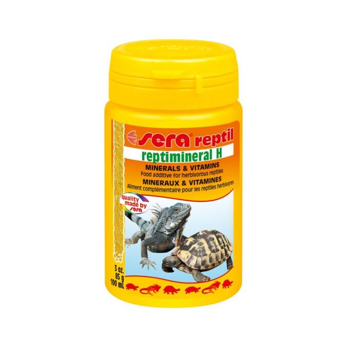 SERA Reptimineral H Vitaminai žolėdėms reptilijoms 