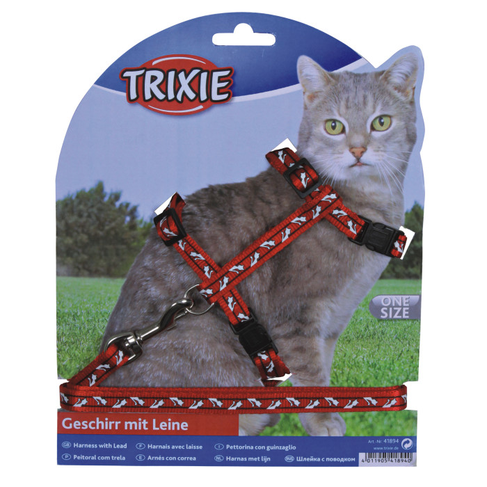 TRIXIE petnešos ir pavadėlis katėms 