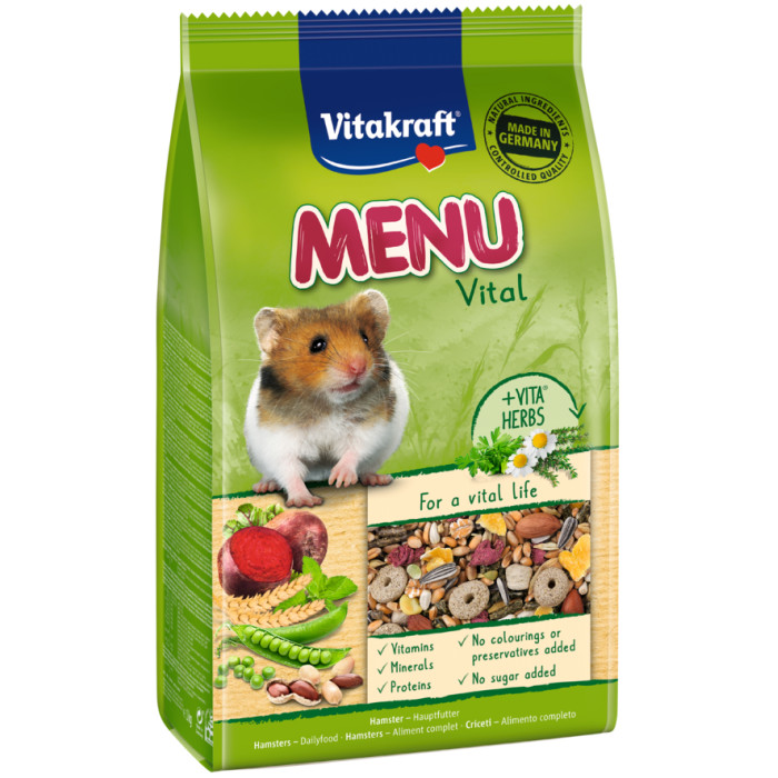VITAKRAFT Menu Pašaras žiurkėnams 