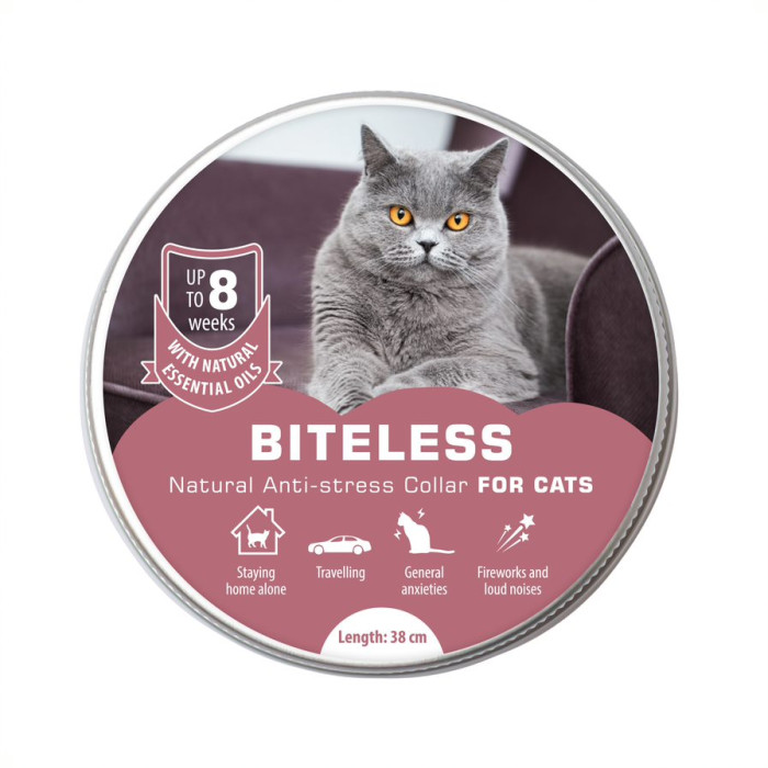 BITELESS Kačių antistresinis antkaklis 