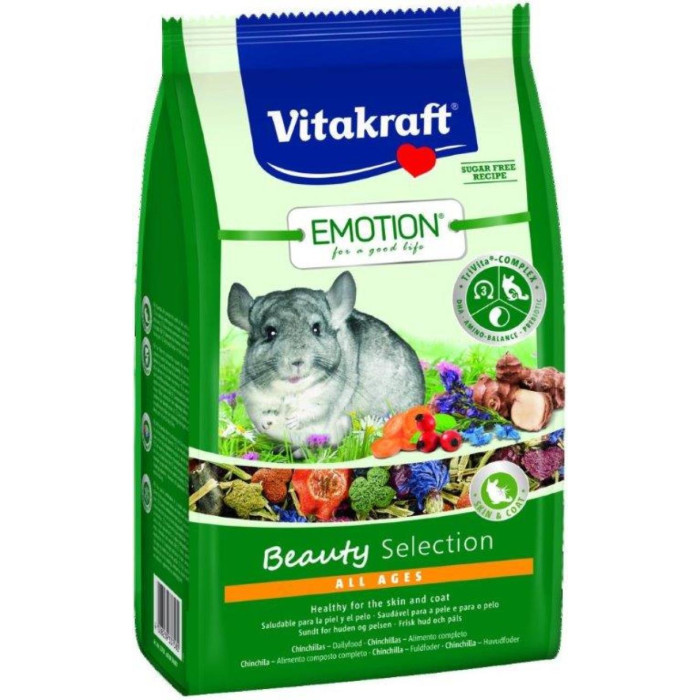 VITAKRAFT Emotion Beauty Pašaras šinšiloms 