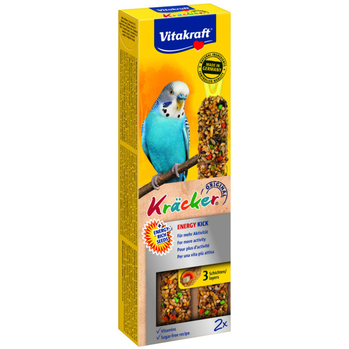 VITAKRAFT Kracker Gardėsis banguotoms papūgoms  