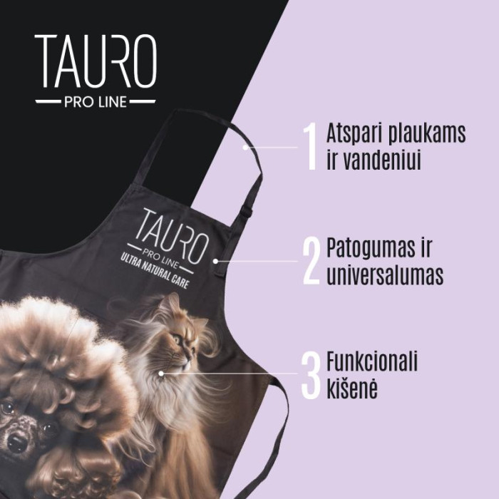 TAURO PRO LINE Ultra natural care kirpėjo prijuostė 