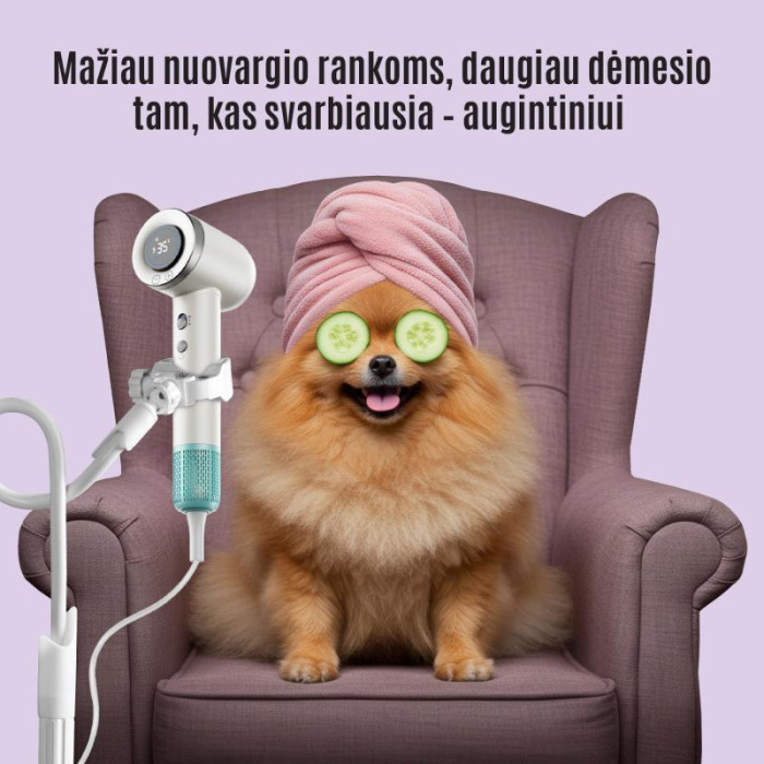 TAURO PRO LINE gyvūnų augintinių kailio, rankinio džiovintuvo laikiklis 