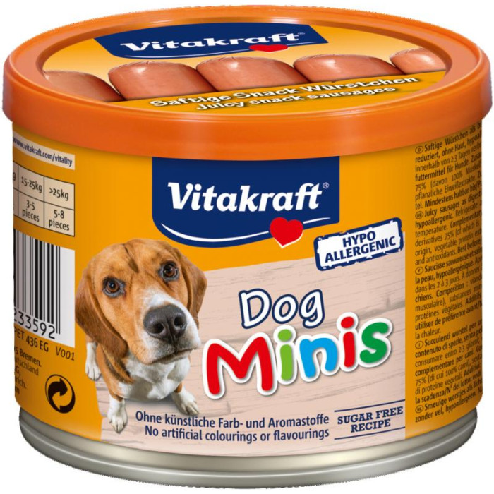 VITAKRAFT šunų konservuotos dešrelės 