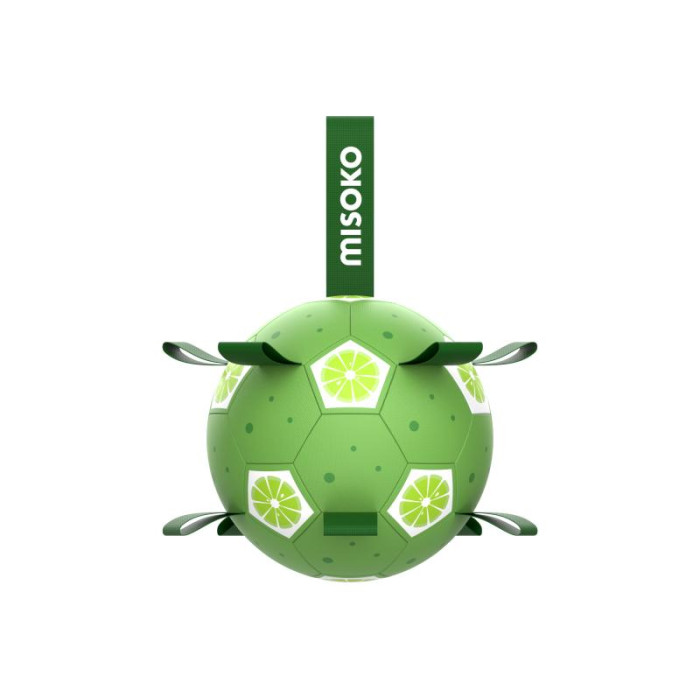 MISOKO šunų žaislas, pripučiamas futbolo kamuolys, 30 cm 