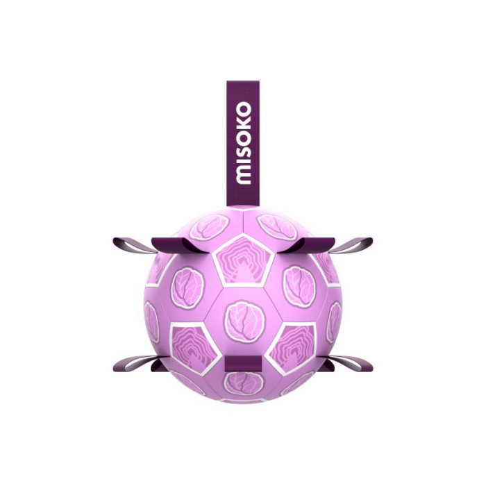 MISOKO šunų žaislas, pripučiamas futbolo kamuolys, 30 cm 
