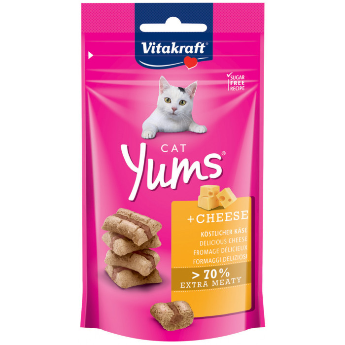 VITAKRAFT Kačių skanėstas su sūriu 