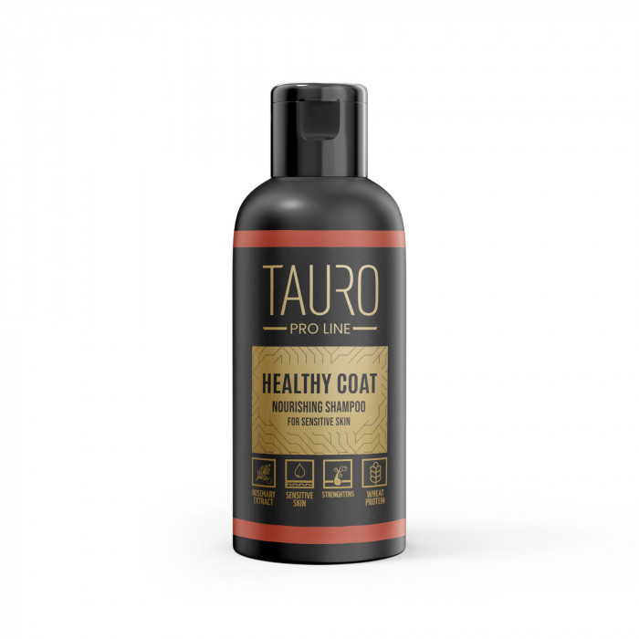 TAURO PRO LINE Healthy Coat, šunų ir kačių kailį maitinantis šampūnas 