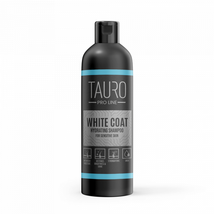 TAURO PRO LINE White Coat hydrating, šunų ir kačių šampūnas 