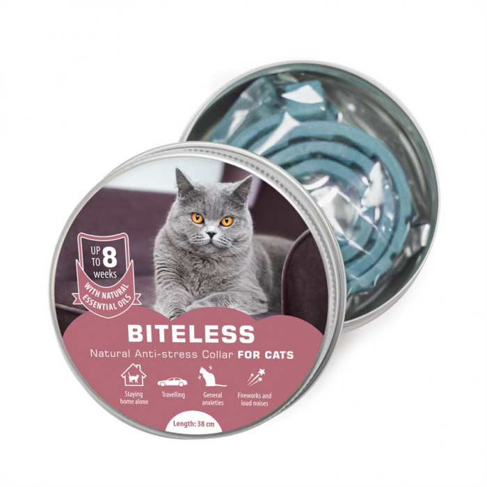 BITELESS Kačių antistresinis antkaklis 