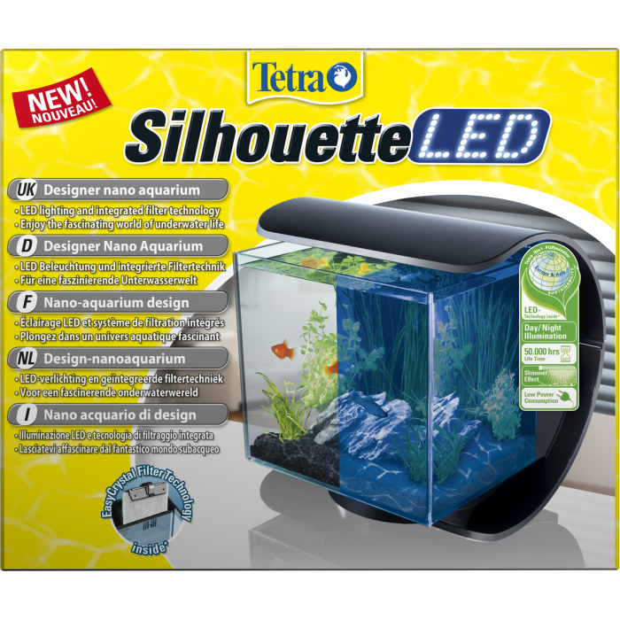 TETRA Silhouette dekoratyvinis LED akvariumas 