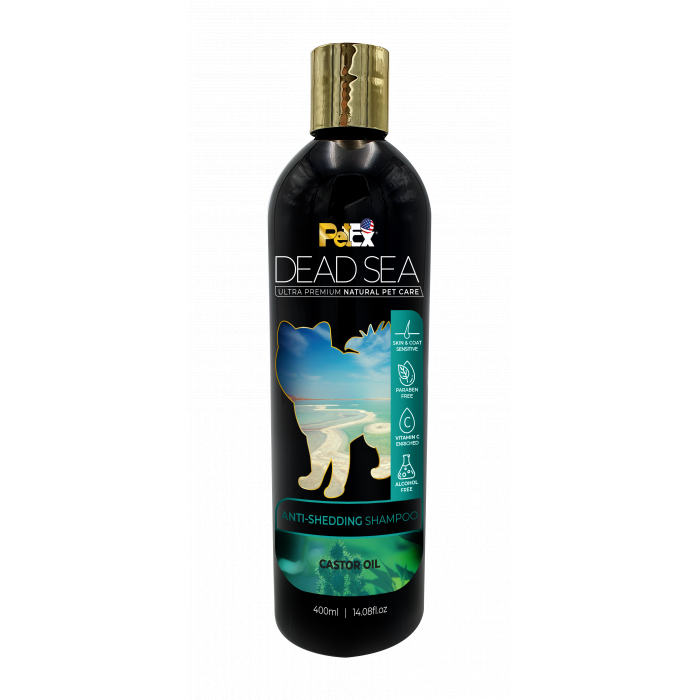 PETEX DEAD SEA Anti-Shedding Shampoo Šunų ir kačių šampūnas nuo kailio slinkimo 