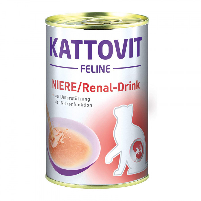 FINNERN MIAMOR Kattovit Kidney/Renal, suaugusių kačių pašaro papildas - gėrimas 