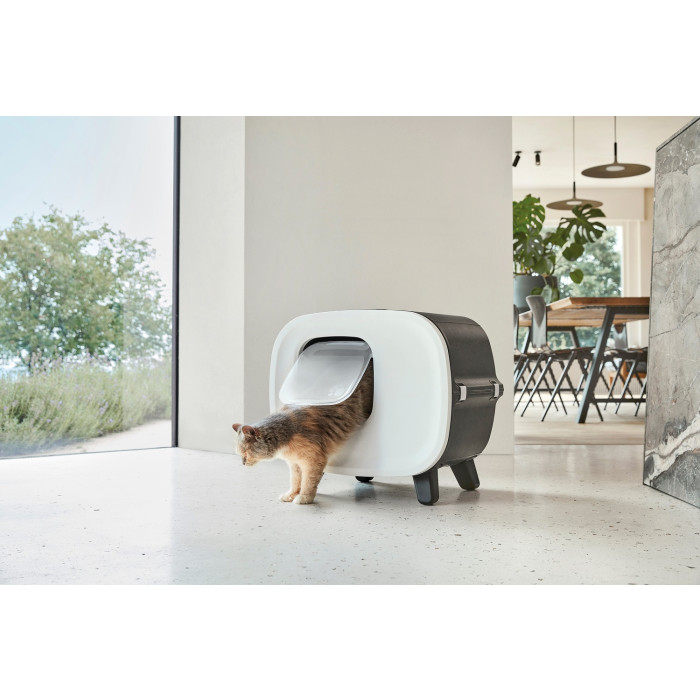 SAVIC Mira de Luxe kačių tualetas su durelėmis ir filtru 