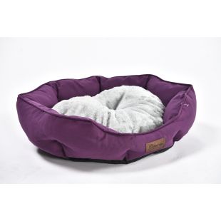 P.LOUNGE Gyvūnų guolis 57x52x18 cm, M, violetinis